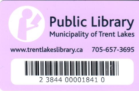 Trent Lakes Library Card
